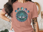Tree of Life Design with Lunar Phases Shirt