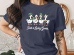 Just a Lucky Goose Graphic T-Shirt St. Patrick's Day