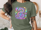 Colorful Dragon Fantasy Art Print T-Shirt