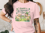 Happy St. Patrick's Day Dogs Graphic Tee Shirt
