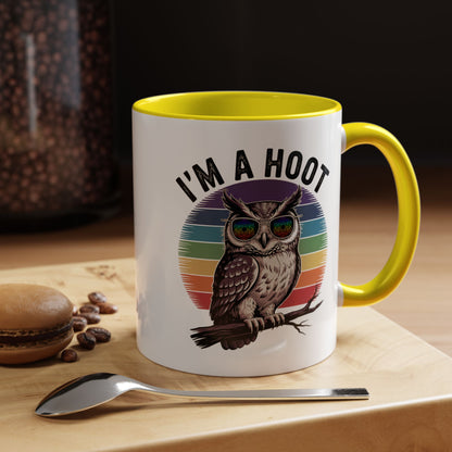 I'm A Hoot Mug Spirit Animal Coffee Mug Funny Owl Mug