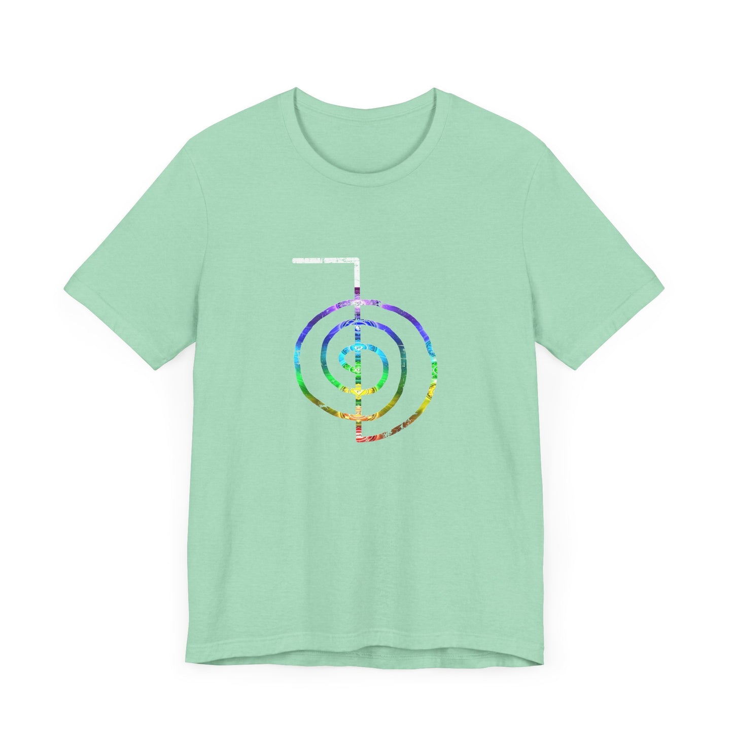 Choku Rei Reiki Power Symbol Chakra Colors T-Shirt