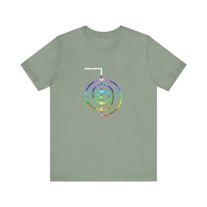 Choku Rei Reiki Power Symbol Chakra Colors T-Shirt