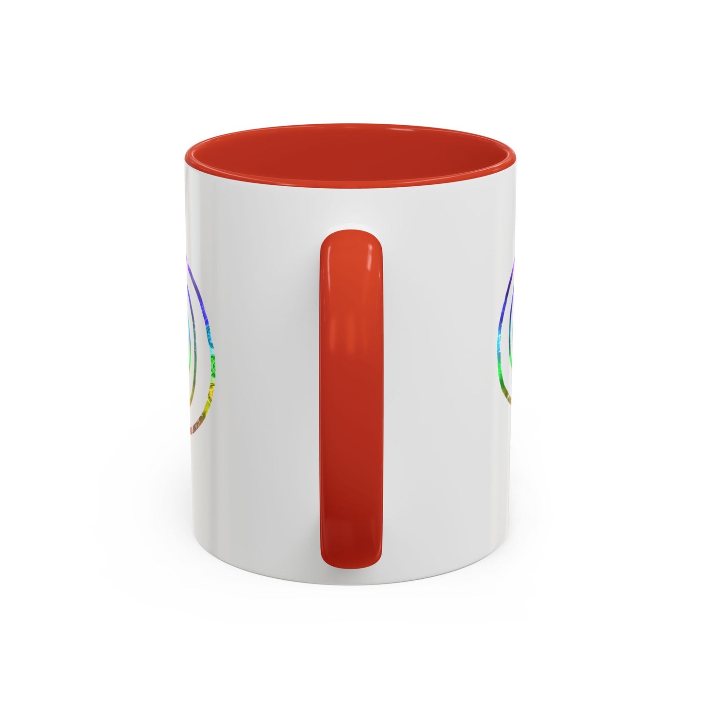 Coffee Mug - Choku Rei Reiki Power Symbol Chakra Colors 11oz