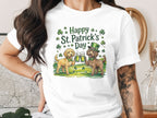 Happy St. Patrick's Day Dog Lovers Graphic T-Shirt