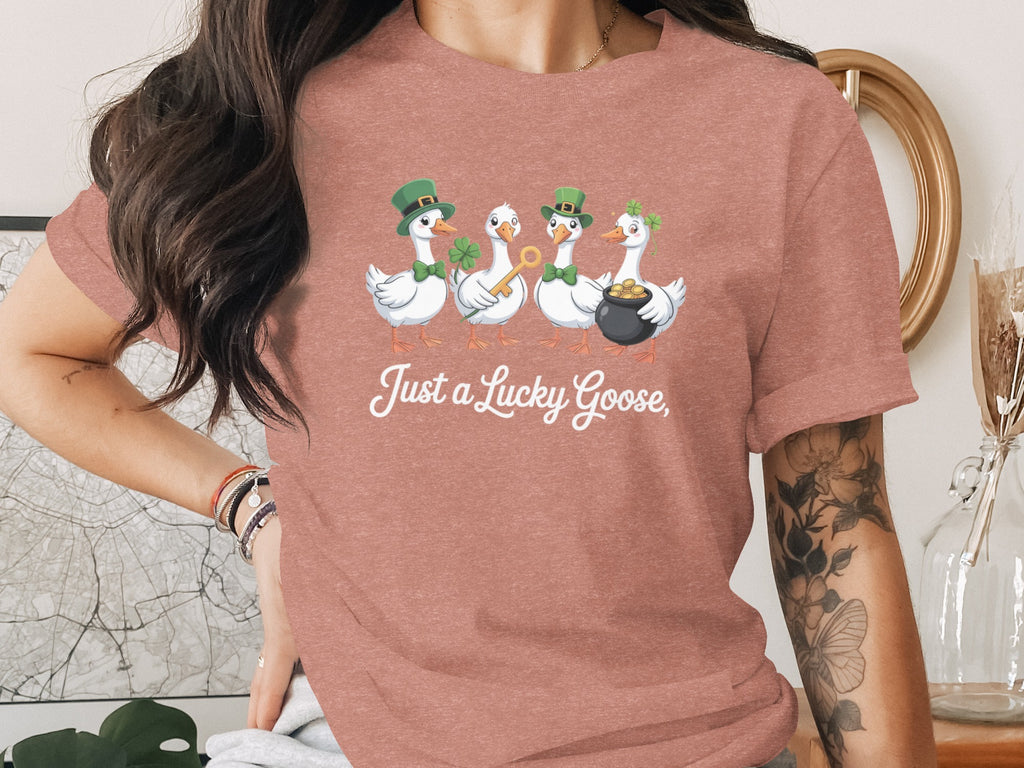 Just a Lucky Goose St. Patrick's Day Tee