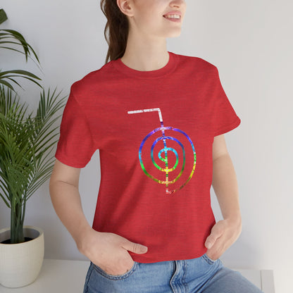 Choku Rei Reiki Power Symbol Chakra Colors T-Shirt