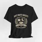 Soft Pants Society Funny T-Shirt — Jogging Pants Lovers Tee - WrinkledHippie