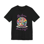My Aura Needs Coffee Spiritual Coffee Lover Funny T-Shirt - WrinkledHippie