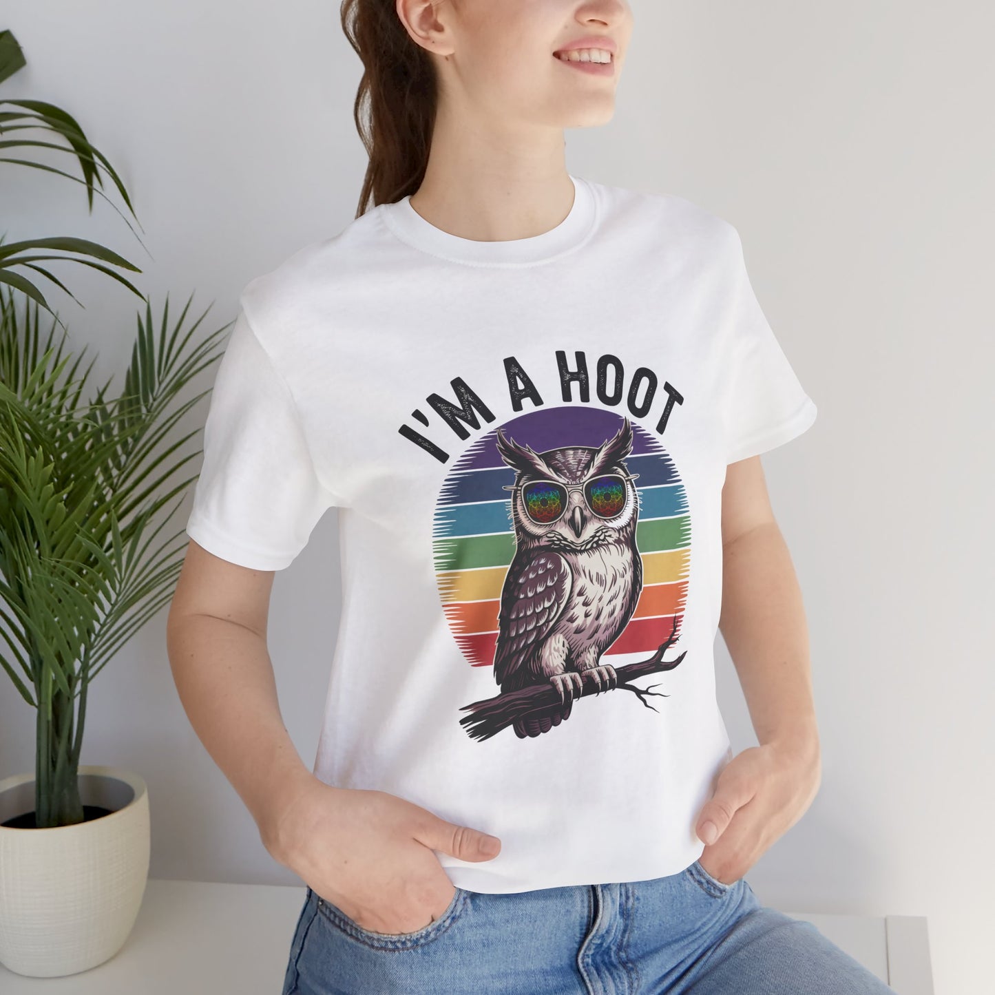 I'm a Hoot Retro Spirit Animal Owl T-Shirt