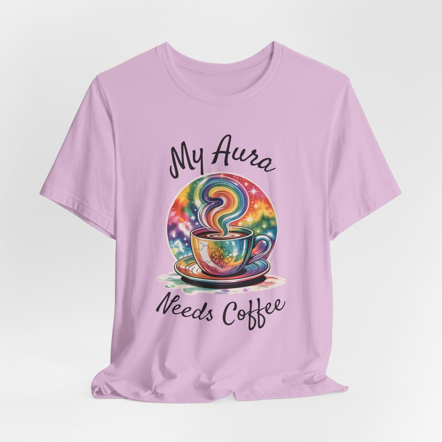 My Aura Needs Coffee Spiritual Coffee Lover T-Shirt