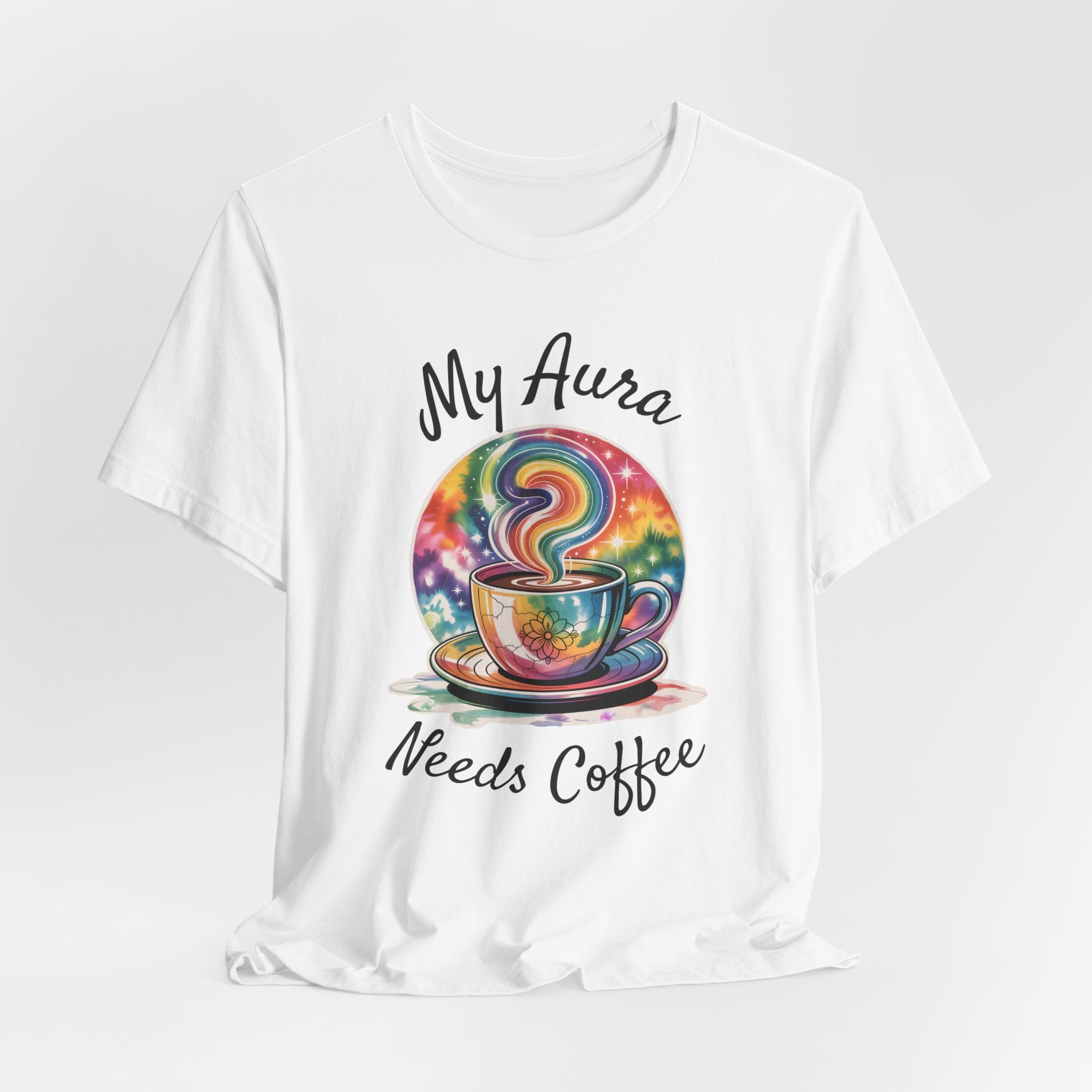 My Aura Needs Coffee Spiritual Coffee Lover T-Shirt
