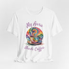 My Aura Needs Coffee Spiritual Coffee Lover Funny T-Shirt - WrinkledHippie