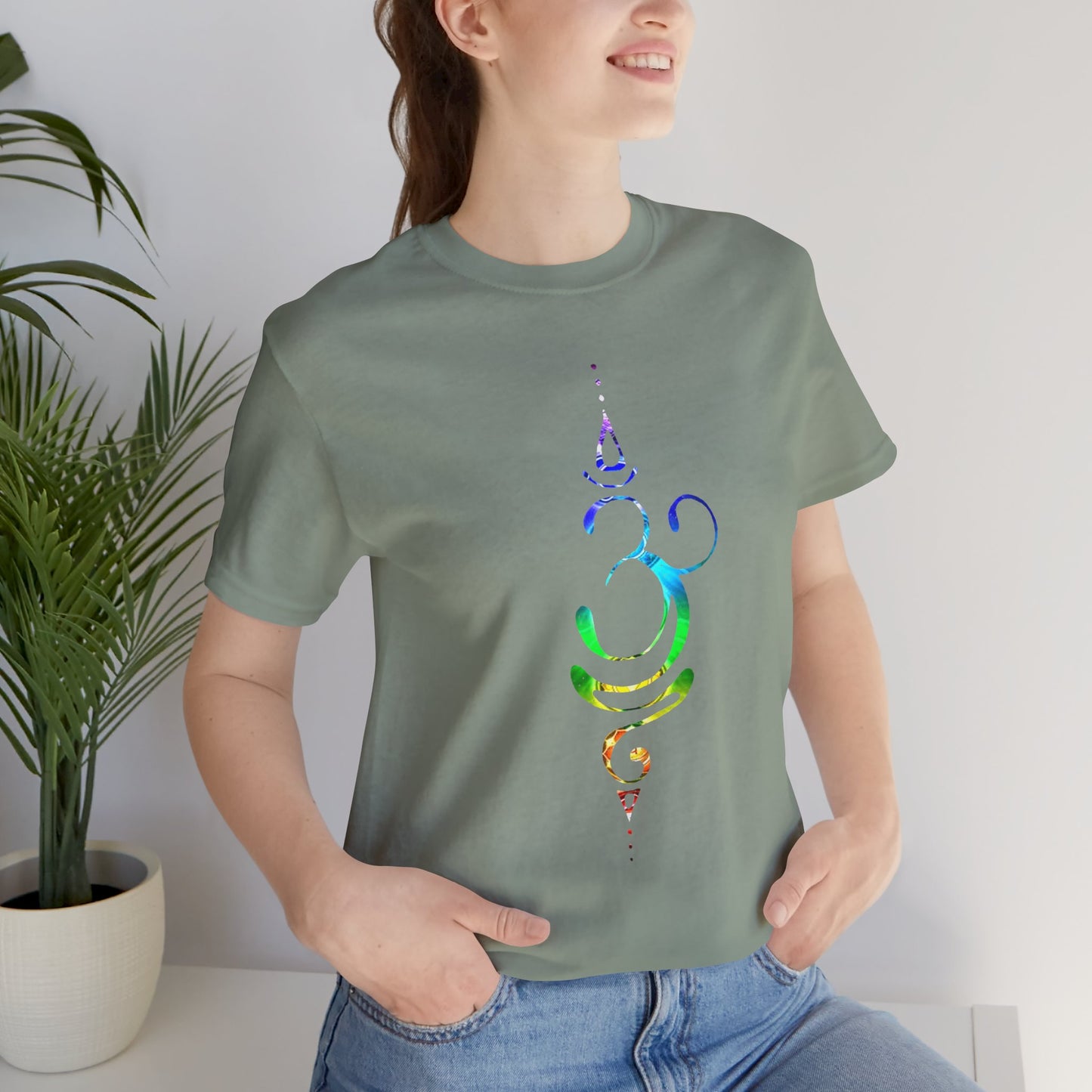 Breathe Symbol Chakra Alignment T-Shirt