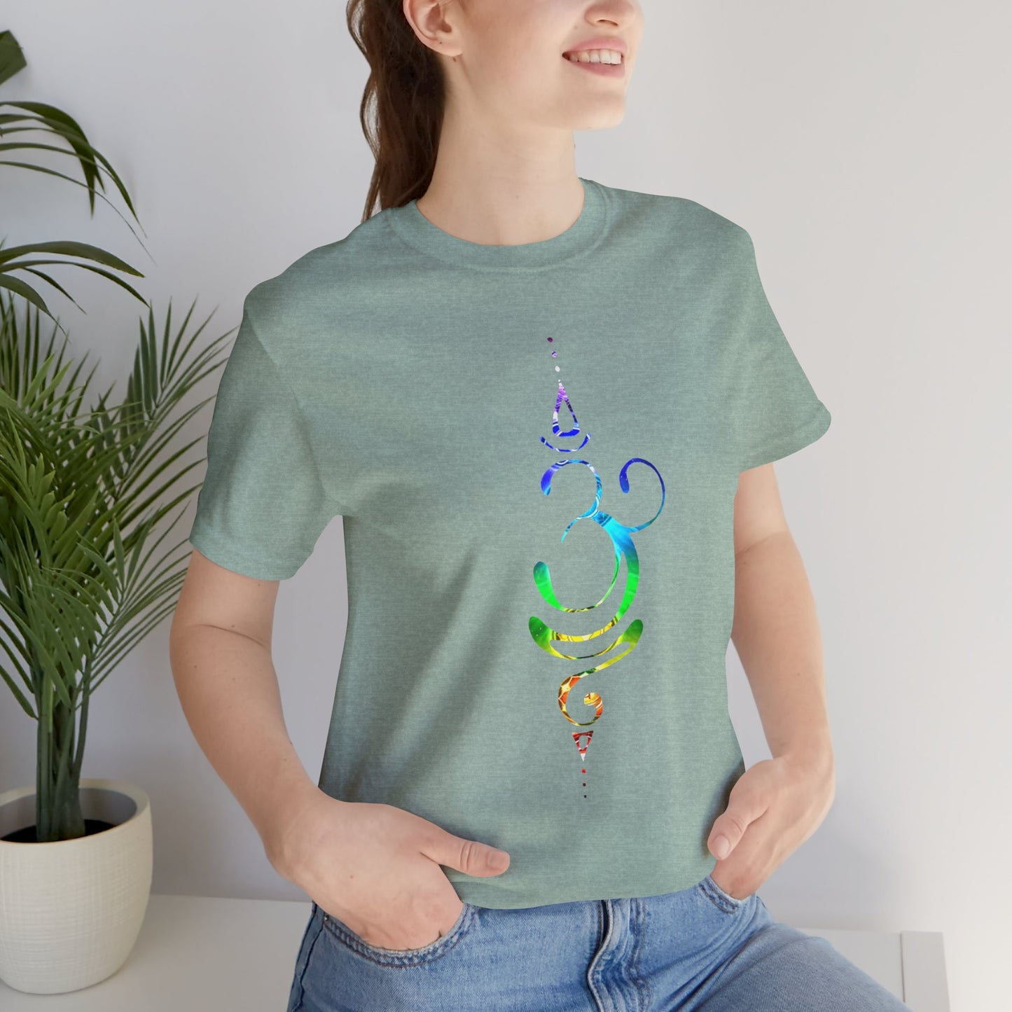 Breathe Symbol Chakra Alignment T-Shirt