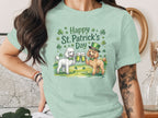 Happy St. Patrick's Day Poodle Dogs T-shirt Product