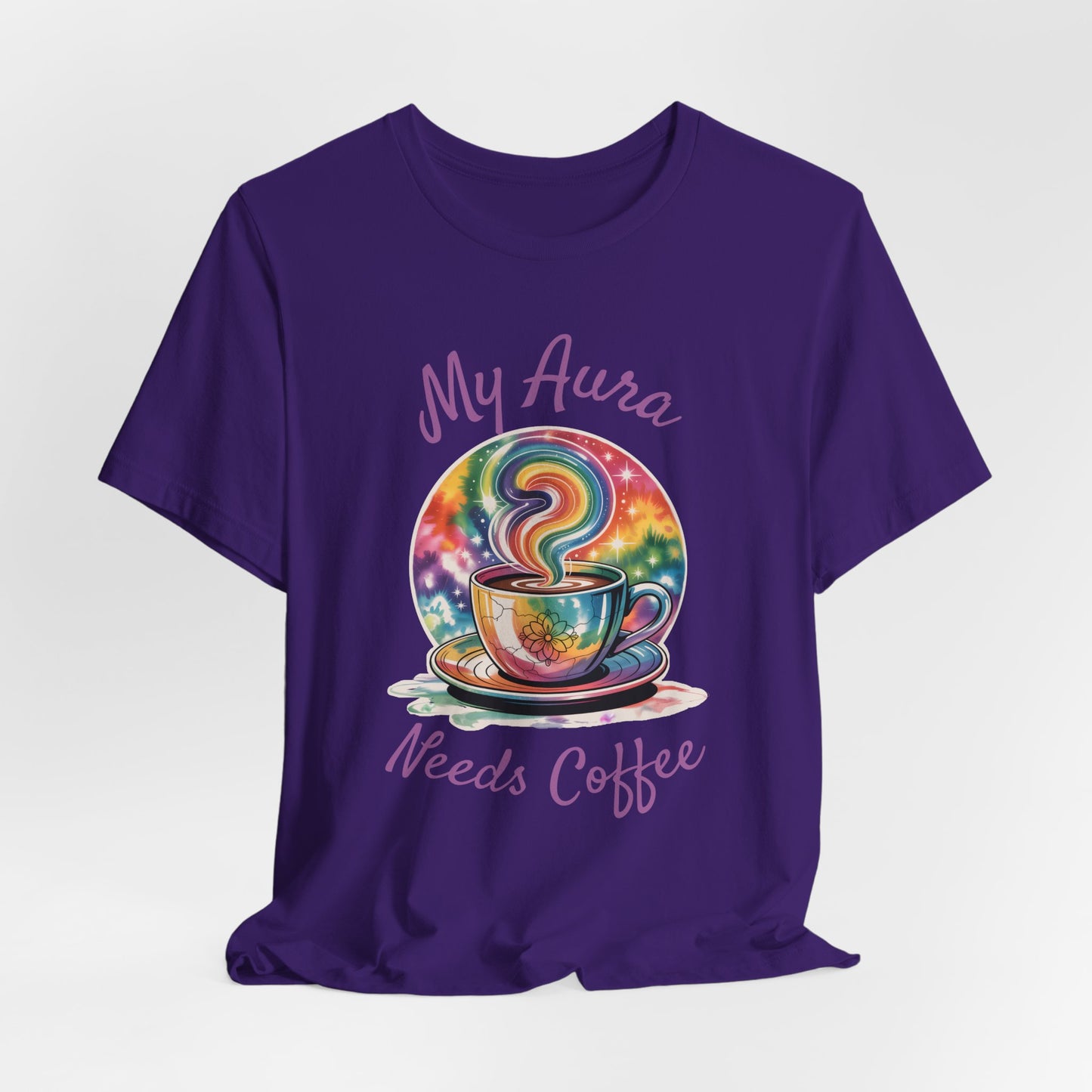 My Aura Needs Coffee Spiritual Coffee Lover Funny T-Shirt