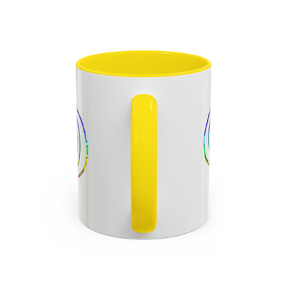 Coffee Mug - Choku Rei Reiki Power Symbol Chakra Colors 11oz