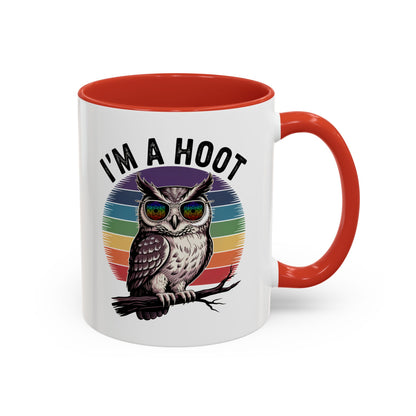 I'm A Hoot Mug Spirit Animal Coffee Mug Funny Owl Mug