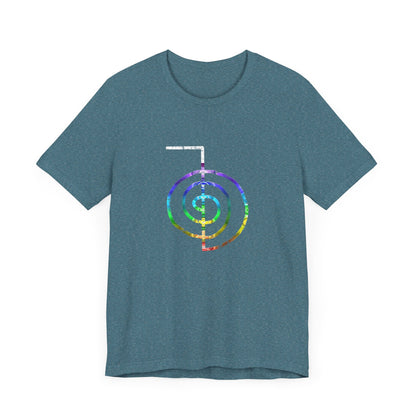 Choku Rei Reiki Power Symbol Chakra Colors T-Shirt