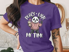 Peace Love Me Time with Cute Panda Graphic Shirt
