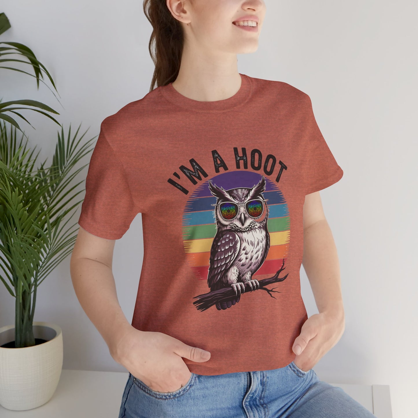 I'm a Hoot Retro Spirit Animal Owl T-Shirt