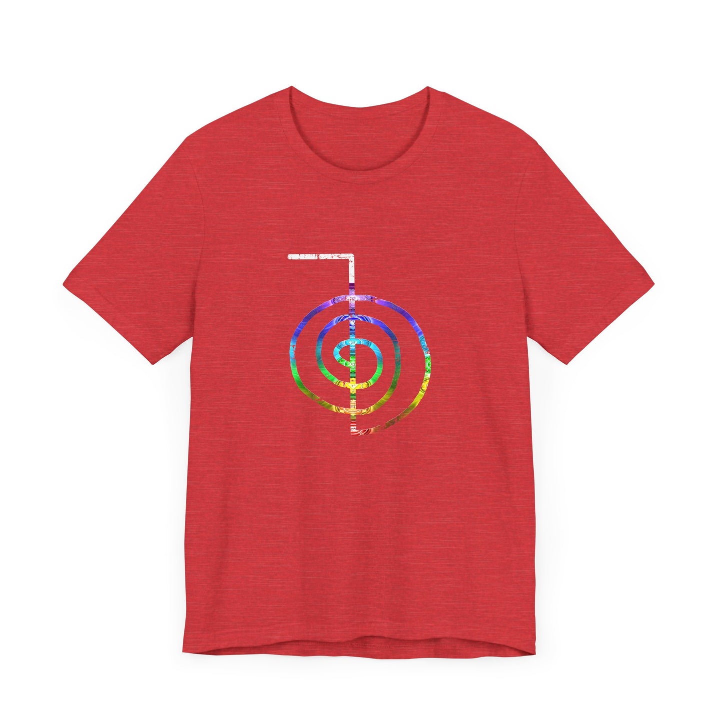 Choku Rei Reiki Power Symbol Chakra Colors T-Shirt