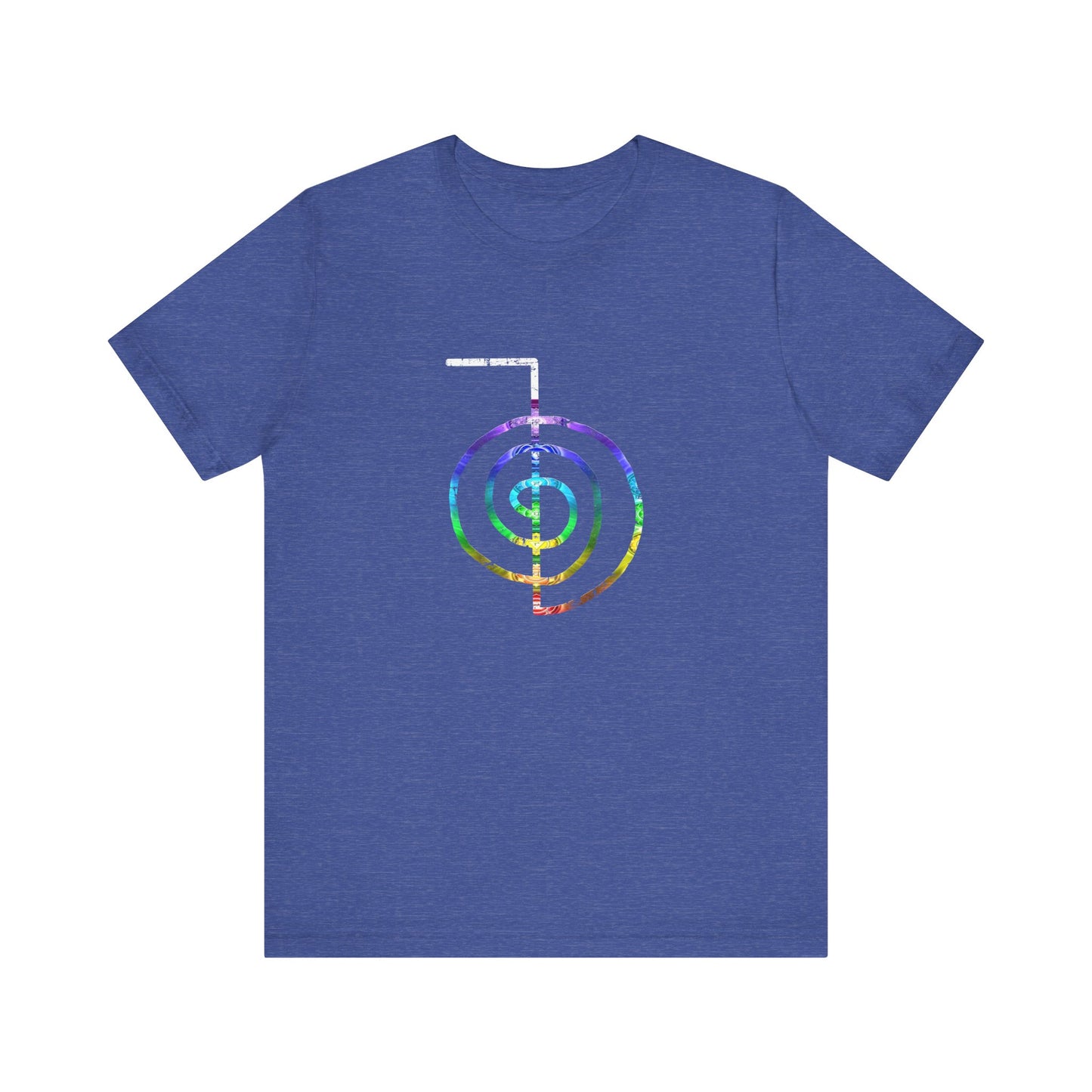 Choku Rei Reiki Power Symbol Chakra Colors T-Shirt