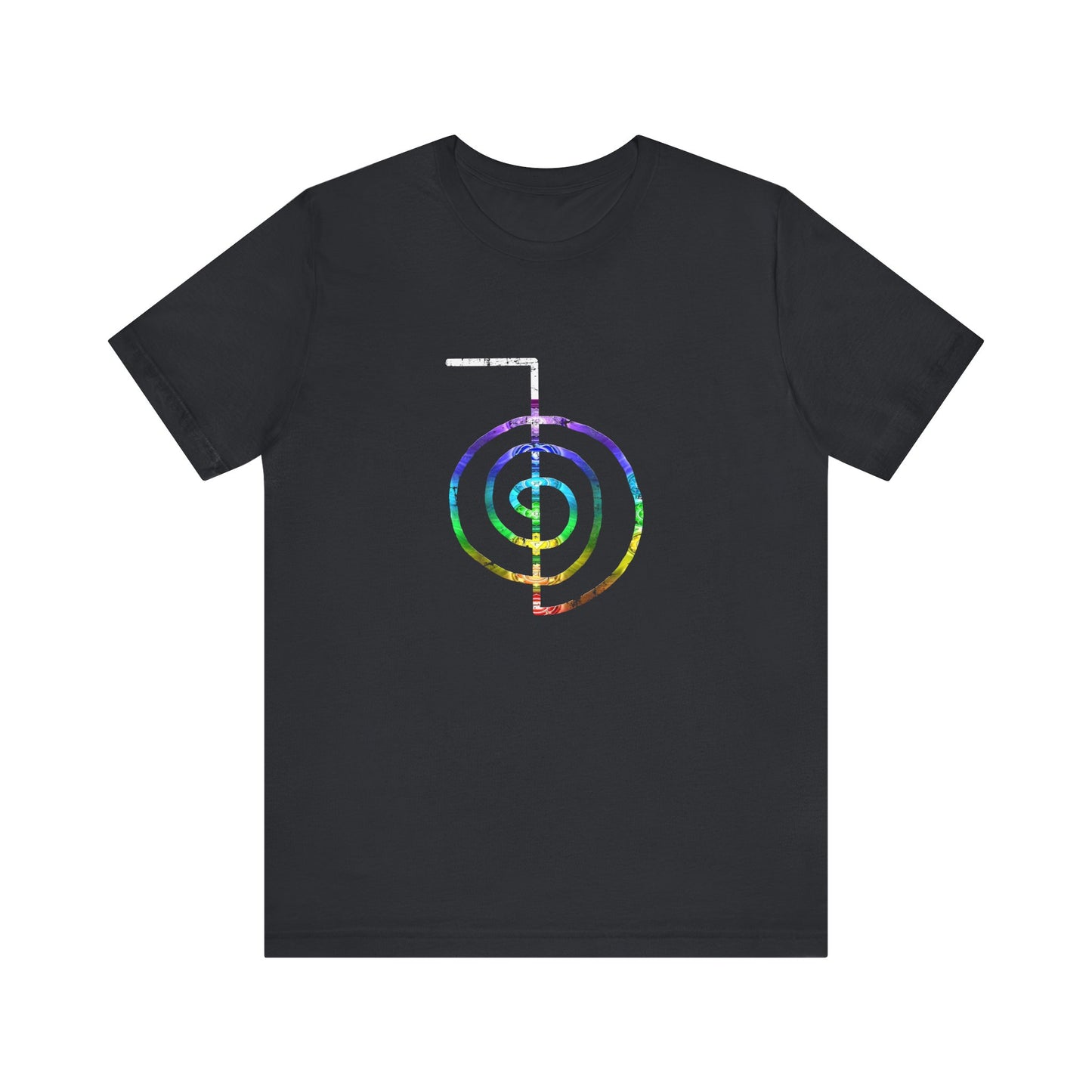 Choku Rei Reiki Power Symbol Chakra Colors T-Shirt