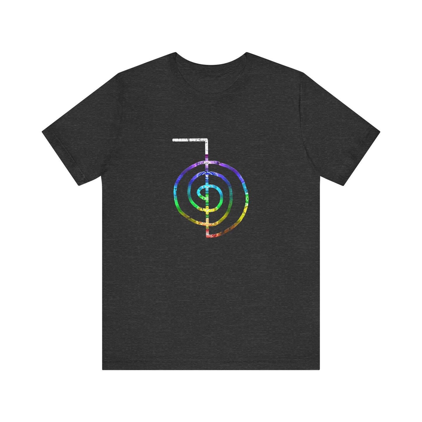 Choku Rei Reiki Power Symbol Chakra Colors T-Shirt