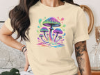 Psychedelic Colorful Mushrooms Graphic Tee Product