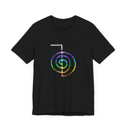 Choku Rei Reiki Power Symbol Chakra Colors T-Shirt