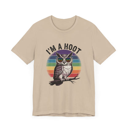 I'm a Hoot Retro Spirit Animal Owl T-Shirt