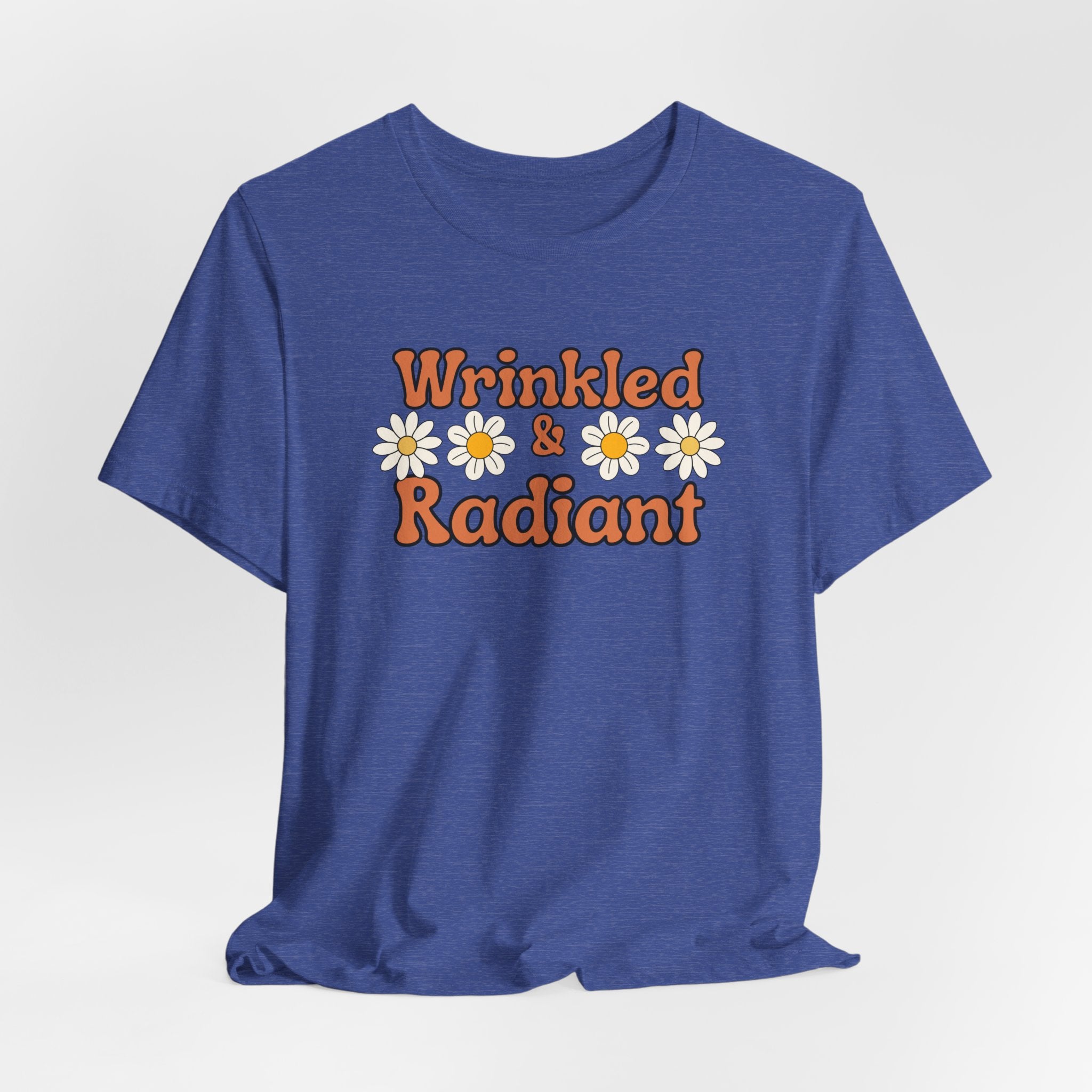Wrinkled and Radiant Retro Self Love Tee