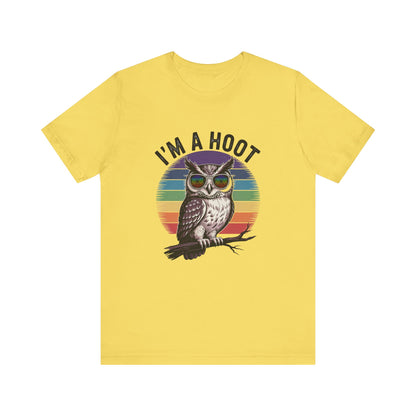 I'm a Hoot Retro Spirit Animal Owl T-Shirt