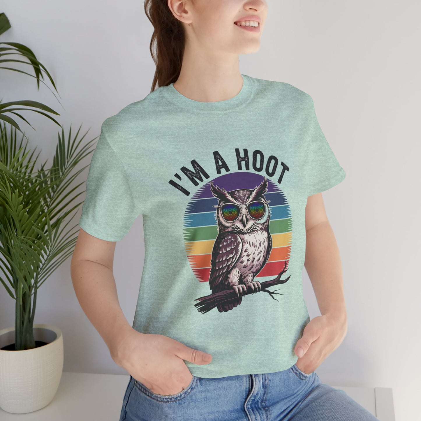 I'm a Hoot Retro Spirit Animal Owl T-Shirt