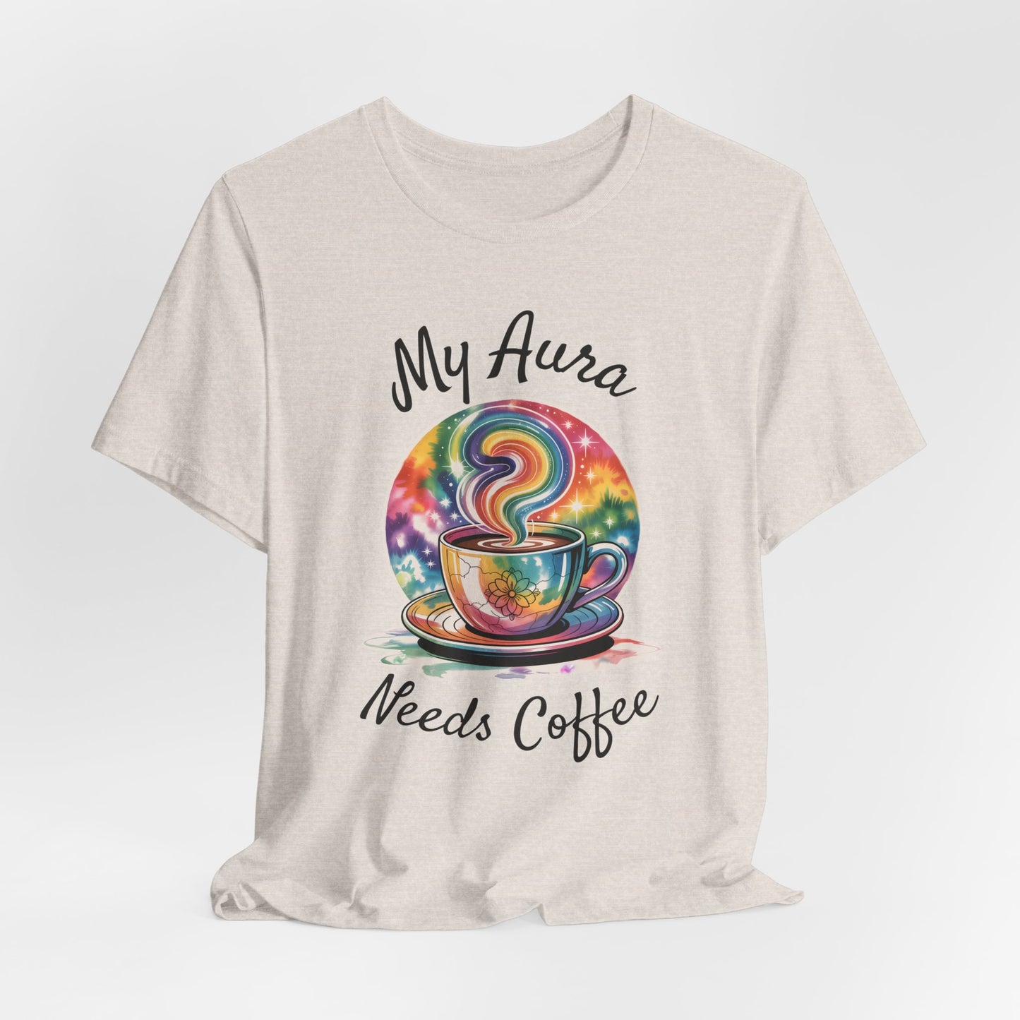 My Aura Needs Coffee Spiritual Coffee Lover T-Shirt