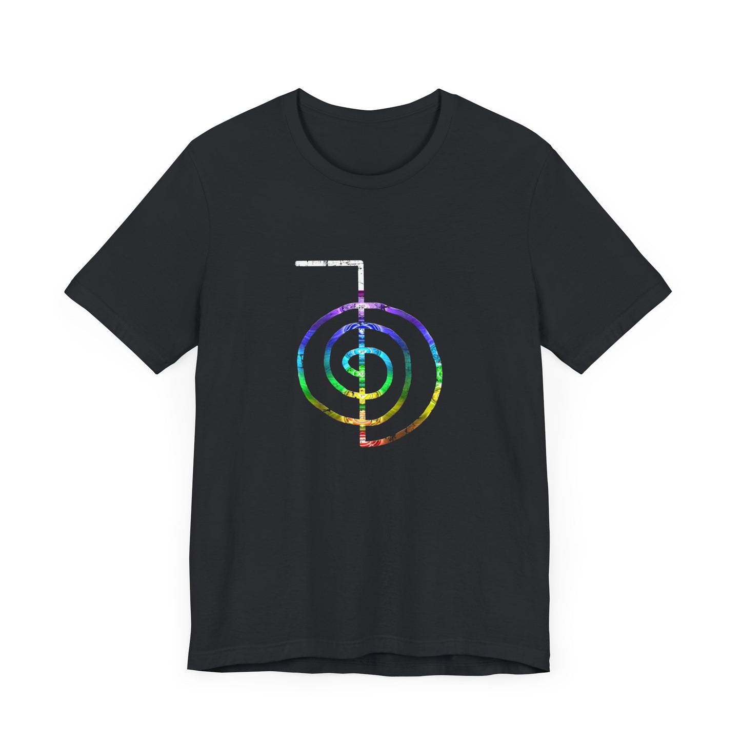 Choku Rei Reiki Power Symbol Chakra Colors T-Shirt