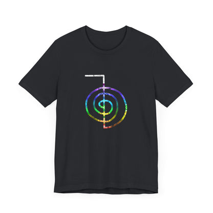 Choku Rei Reiki Power Symbol Chakra Colors T-Shirt