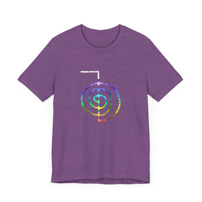 Choku Rei Reiki Power Symbol Chakra Colors T-Shirt