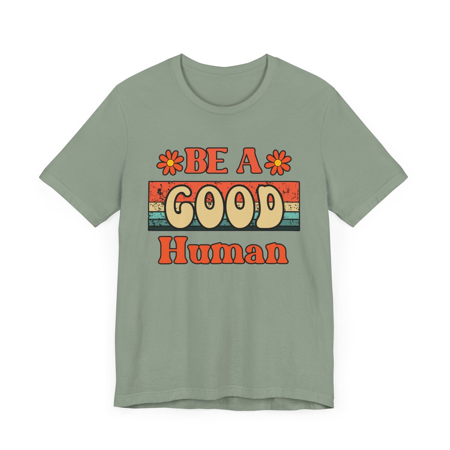 Be A Good Human Retro T-Shirt