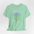 Choku Rei Reiki Power Symbol Chakra Colors T-Shirt
