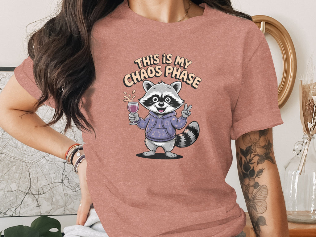 This Is My Chaos Phase Raccoon Graphic Tee Product