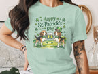 Happy St. Patrick's Day Beagle Design T-Shirt