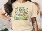 Happy St. Patrick's Day Dog Lover Graphic T-shirt