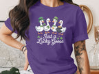 Just a Lucky Goose St Patrick's Day Shirt