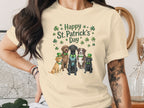Happy St Patrick's Day Dog Lover Graphic T-Shirt