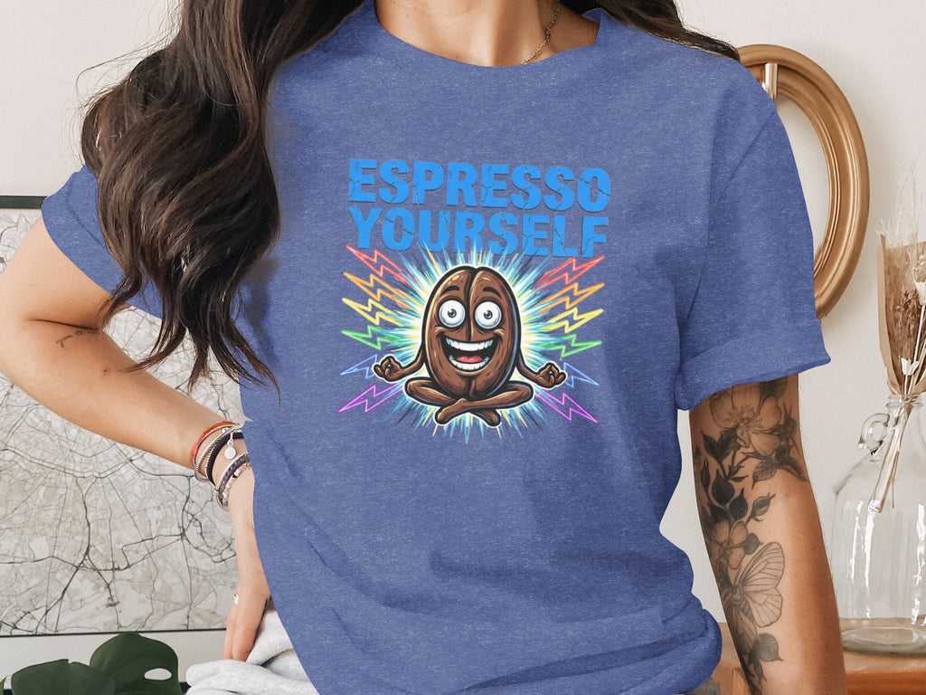 Espresso Yourself Graphic Tee for Coffee Lovers