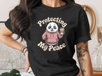 Protecting My Peace Panda Graphic Shirt
